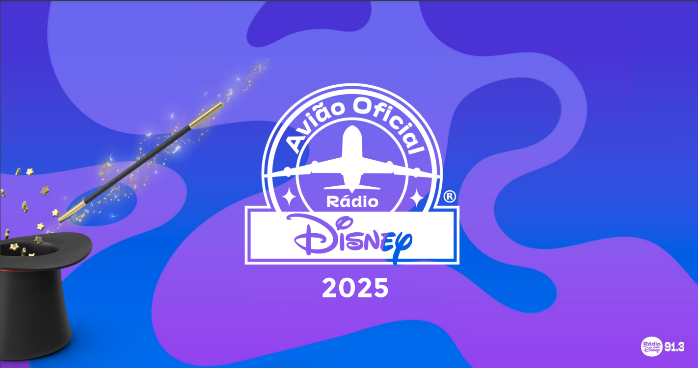 AVIÃO PARA ORLANDO_RÁDIO DISNEY_2025_SV