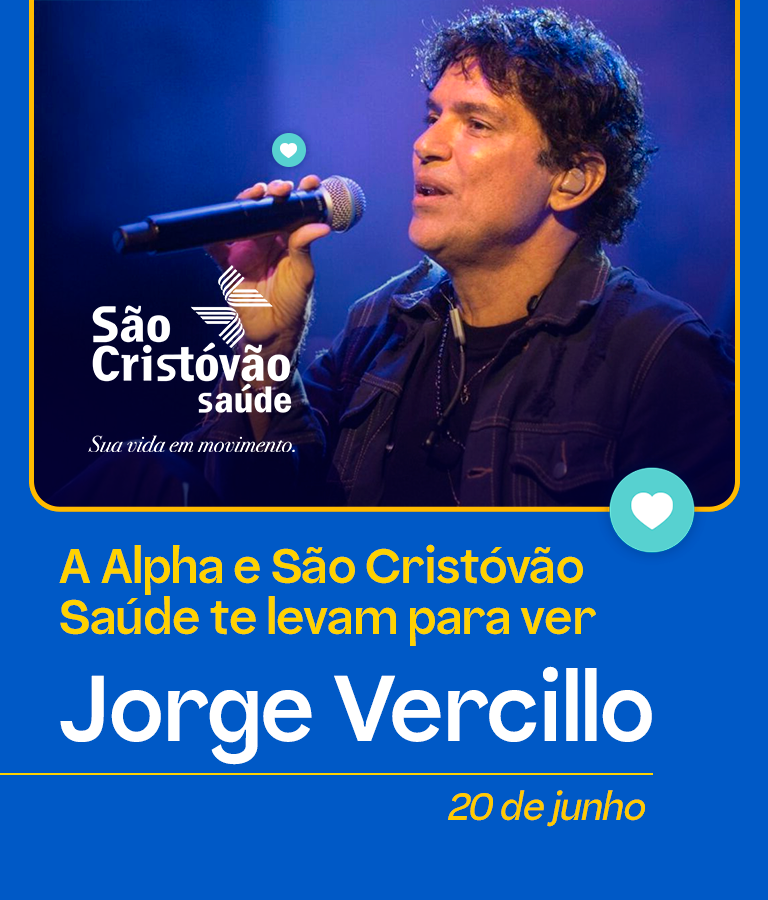 Cultura e Saúde Junho 2026 — Jorge Vercillo